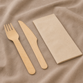 Knife, Fork & Napkin Cutlery (25 pcs)